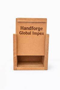 Pure Quality 100% Mango Wood Cutlery <b>Box</b> by Handicrafts Best Wooden Cutlery Spoon Holder Rack for Hotel Storage Holder - Product Image 5