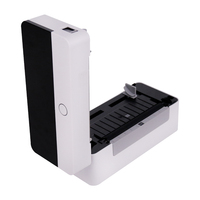 Vela Portátil Mini Código de Barras Autoadhesivo Recibo Rollo Impresora Térmica de Etiquetas de Envío