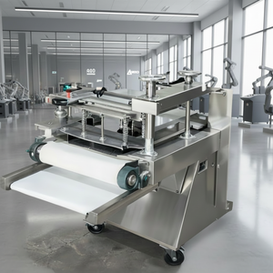 เครื่องขึ้นรูปแป้งแบบรางคู่ความเร็วสูง เทคโนโลยีขึ้นรูปขนมปังสแตนเลสไร้รอยต่อ - Product Image 1