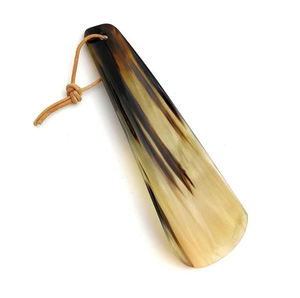 Customized High Quality Highly Polished Handcrafted Eco-Friendly Animal <b>Shoe</b> Horn Made Natural Solid Horn Home Decoration CRAFTS - Product Image 4