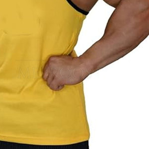 Débardeur Stringer Personnalisé avec Logo pour Hommes, Vêtements de Musculation, Vente en Gros, Débardeur Stringer en Coton de Haute Qualité - Product Image 6