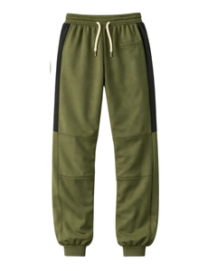Ensemble de survêtement pour homme vert foncé personnalisé avec veste de sport à passepoil blanc et pantalon de jogging, fabricant sur mesure OEM, vêtements de sport - Product Image 4