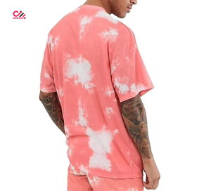 เสื้อยืดแขนสั้นผู้ชายลายไทได ชุดเซ็ตผ้าฝ้าย ระบายอากาศดี สวมใส่สบายๆ สำหรับฤดูร้อน ราคาสุดคุ้ม ขายออนไลน์ - Product Image 3