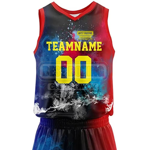 Uniformes de basketball pour hommes sur mesure, faible quantité minimum de commande, dernier design, impression de logo personnalisée. - Product Image 5