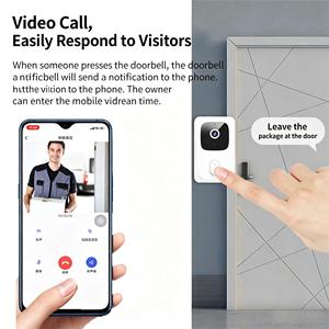 Privacy-first Smart Wi-Fi Doorbell with built-in voice modulation 2-way Radio Intercom Night Vision Ultra-Long Battery - Product Image 2