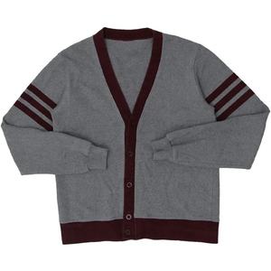 Cardigan en Coton Tricoté Rayé Style Universitaire pour Filles – Collection Printemps-Automne 2026 – Léger, Élégant et Polyvalent - Product Image 1