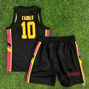 Ensemble d'uniformes de football américain 7v7 respirants, design classique, personnalisés OEM, avec impression par sublimation de haute qualité - Product Image 5