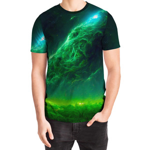 เสื้อยืดผ้าแคนวาสพิมพ์ลายแบบซับลิเมชั่นสำหรับผู้ชาย พิมพ์โลโก้ด้านหน้า แขนสั้น ทรงปกติ ระบายอากาศได้ดี แห้งเร็ว ผลิตจากโพลีเอสเตอร์ 100% - Product Image 1