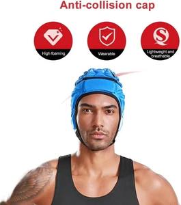 Casques de rugby rembourrés Softshell à prix de gros 7v7 7on7, protection de la tête, logo personnalisé, casque respirant réglable avec protection des oreilles - Product Image 3