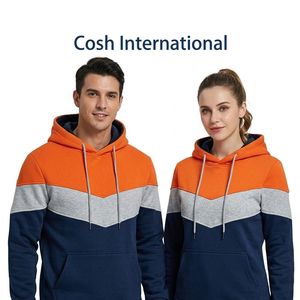 Sudadera con Capucha Deportiva Personalizada al por Mayor para Hombre, Diseño con Paneles en Contraste, Sudadera Deportiva para Equipos Deportivos - Product Image 1