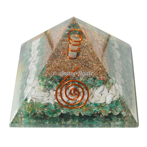 Bán buôn của thiên nhiên khoáng Thiền orgonite Đá Kim tự tháp cho EMF bảo vệ - Product Image 5