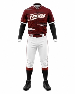 Men's <b>Baseball</b> Uniform Sublimated Jersey White Pants Moisture Wicking Regular Fit All Seasons Adult Team Apparel - Product Image 1