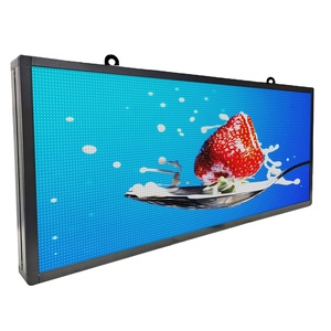 Panneau d'affichage à messages défilants programmable pour magasin, restaurant, fenêtre, écran LED déroulable, extérieur, P3, P6, P10, étanche - Product Image 1