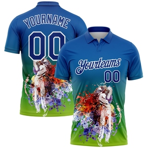 Venta al por Mayor Directa de Fábrica OMMIZ INDUSTRY, Camiseta Polo de Golf Verde de Alto Rendimiento Personalizada - Product Image 6