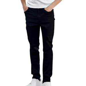 กางเกงยีนส์ผ้ายืดทรงสลิมฟิตสำหรับผู้ชาย – กางเกงยีนส์ฟอกสีสำหรับสไตล์ลำลองในชีวิตประจำวัน - Product Image 5