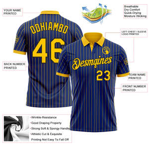 Camiseta Deportiva Polo de Fábrica, Ropa de Golf y Tenis Personalizada, Tela de Poliéster, Fabricante OEM - Product Image 3