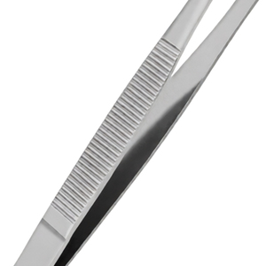 Pinces à cils en acier inoxydable de précision avec logo et emballage personnalisés, pointe lisse et pointue pour usage cosmétique - Product Image 6