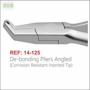 Pince orthodontique ergonomique en métal pour décollement direct, coupe-fil dentaire, résistante à la corrosion, à pointe insérée, manuelle - Product Image 2