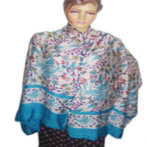 Écharpes de créateur 100 % soie légères, imprimées sur mesure, pour le printemps, style décontracté musulman, vente en gros - Product Image 1