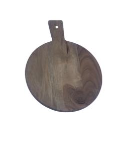 Planche à découper ronde en bois moderne - Ustensiles de cuisine, passe au lave-vaisselle, pour couper les légumes - Product Image 5