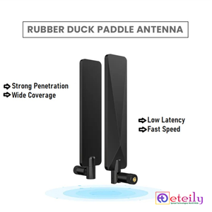 Antenne Paddle en caoutchouc robuste 5G 8dBi avec connecteur mâle SMA mobile, modèle ET-5G8OPA-SMMO par ETEILY - Fabriqué en Inde - Product Image 1