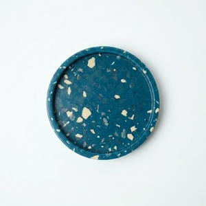 Sous-verre en plastique recyclé 4GoodThings, écologique, durable, portable, pour le thé de l'après-midi, réutilisable, passe au lave-vaisselle, design moderne et luxueux - Product Image 3