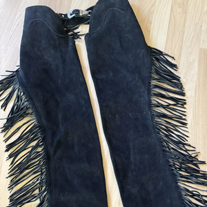 Custom Made Cow Leather Horse <b>Riding</b> Western <b>Chaps</b> Full Length Equestrian Gear Wholesale Premium Quality at Fair Prices - Product Image 2