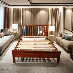 Cama Moderna de Madera Tamaño Queen para Dormitorio - Product Image 5