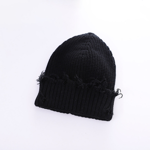 Wholesale Personalized <b>Wool</b> Blend Knit <b>Beanies</b> Oem Custom logo Adult Casual Winter Daily Breathable Waterproof Skull <b>Hat</b> New - Product Image 3