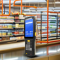 PDA Portátil SE4850 con Escáner de Largo Alcance, 4G WiFi, Android 13 OS, CPU GMS, Compatible con Códigos de Barras 2D, IP65, NFC, RFID Industrial, 64GB en Stock
