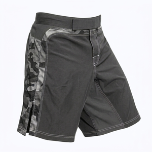 Pantalones cortos de lucha MMA personalizados para hombres Pantalones cortos transpirables de entrenamiento elástico para boxeo Muay Thai BJJ - Product Image 2