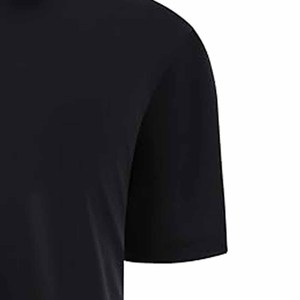 Camiseta Polo Lacoste Negra Personalizada al por Mayor con Diseño OEM para Hombre, Camiseta de Golf de Manga Corta, Cargada por Dress Sports - Product Image 3