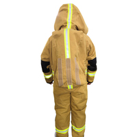 Trajes de Bombero Impermeables de Nuevo Estilo, Chaqueta y Pantalones Ignífugos de Nomex y Aramida, Uniformes de Bombero de Alta Visibilidad