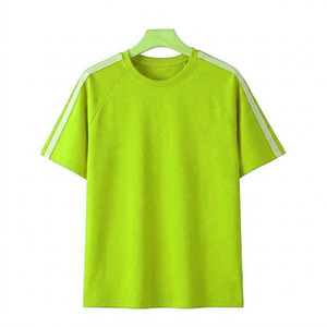 Unisex <b>Polyester</b> <b>Tshirts</b> Streetwear Soild Short Sleeved Breathable Training Quick Dry Blank T Shirts Men Cotton Customized Logo - Product Image 6