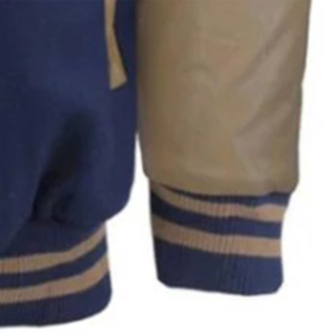 Chaqueta universitaria, chaqueta de hermandades y fraternidades, chaqueta tipo letterman, bordado, logotipo en chenilla, puños acanalados, bolsillo, logotipo personalizado - Product Image 4