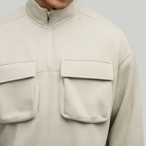 Ensemble de survêtement unisexe multi-poches couleur unie – Matière premium, confortable et élégant pour le sport - Product Image 3