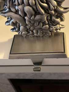 Handcrafted Metal <b>Stocking</b> <b>Holder</b> Christmas Mantel Hook Decorative Holiday Accent feltsocks - Product Image 5