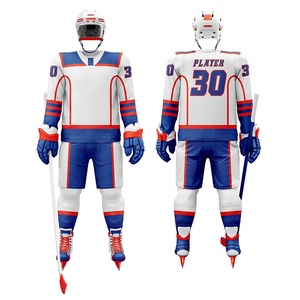 Livraison rapide, expédition mondiale, uniforme de hockey sur glace par sublimation, uniforme de hockey sur glace avec logo personnalisé - Product Image 5