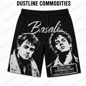 Shorts pour hommes de qualité supérieure, coupe classique, prix abordable, vente chaude, service OEM, design classique, streetwear, shorts Basaali pour hommes - Product Image 3