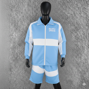 Ensemble de survêtement léger et résistant à la transpiration pour homme avec logo personnalisé Rexfit Sports, vente en gros - Product Image 2