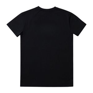 T-shirt en jersey noir pour hommes, manches courtes, pour la gym, l'entraînement, respirant, léger, pour la course à pied, le fitness, vêtements de sport décontractés et actifs - Product Image 2