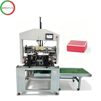 Machine automatique de collage d'angles pour boîtes en carton rigide, petite machine de fabrication de boîtes cadeaux en carton ondulé