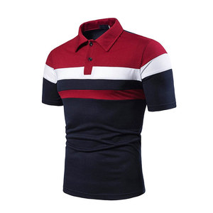 Camiseta Polo de Estilo Básico para Hombre, de Algodón, Manga Corta, con Cuello, Cómoda, Transpirable, Informal, Ropa de Verano para el Día a Día - Product Image 3
