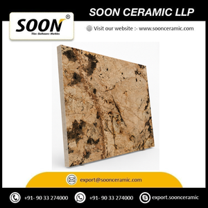 Grandes dalles de marbre Calcite poli, motif veines noir, blanc et vert, écologiques, pour mur de salon moderne, design 3D, collection EXOTIC GOLDS - Product Image 2