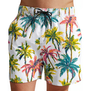 Swimming <b>Trunks</b> <b>Men's</b> Beach Shorts 100% Polyester Sublimation Swim Beach Wear Shorts <b>Men</b> Drawstring Beach Swim Shorts <b>Mens</b> - Product Image 1