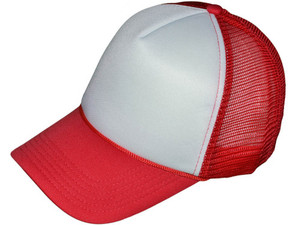Classic Foam 5 Panel Trucker <b>Hat</b> Summer Mesh Cap Solid Two Toned Blank <b>Hat</b> for Mens Womens Adjustable Snapback - Product Image 6