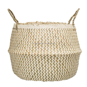 Light and Handcrafted <b>Seagrass</b> Belly <b>Basket</b> Bulk Orders Wholesale Sustainable <b>Storage</b> <b>Basket</b> for Hotel Resort Home Decor Vietnam - Product Image 1