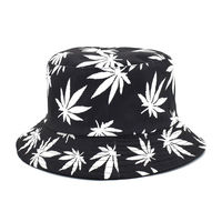 Topi Bucket Hip Hop Kasual Desain Kustom Nyaman 100% Katun Anti Sinar Matahari Bernapas untuk Luar Ruangan Pesta Mode Terbaru