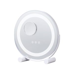 Smart Touch Control LED Makeup <b>Mirror</b> 12 <b>Vanity</b> <b>Mirror</b> <b>Lights</b> 360 5X Magnification 3 Color Lighting Modes - Product Image 1