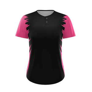 Maillot de baseball vierge OEM en gros, imprimé camouflage, vêtement de sport respirant à séchage rapide, uniforme homme femme, logo personnalisé - Product Image 1